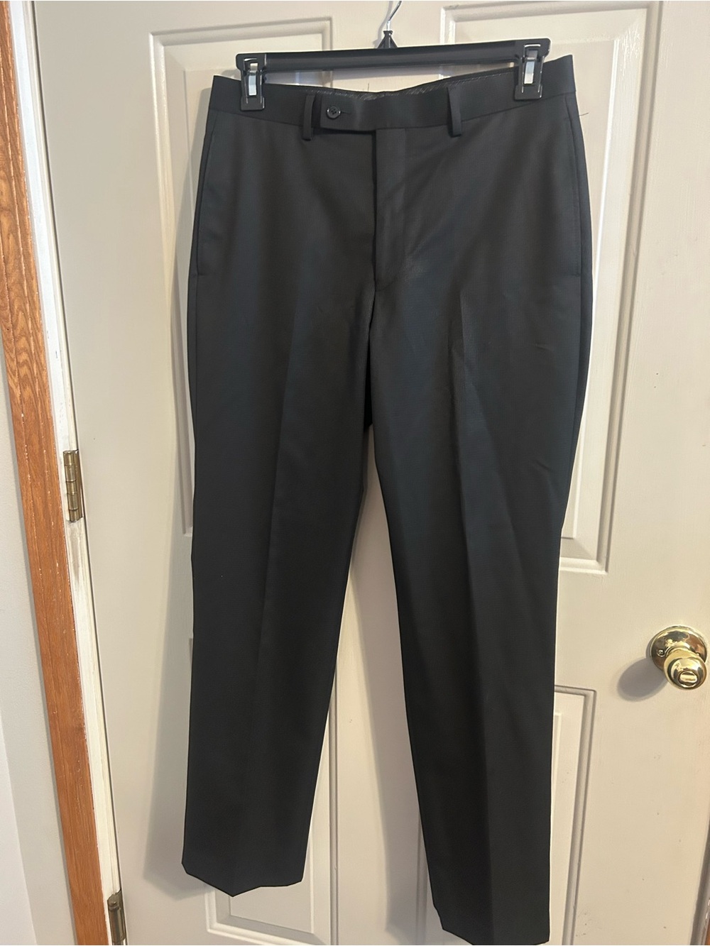 Calvin Klein Black Men's Dress Pants - Tailored Crease